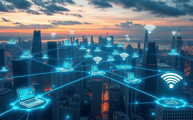 Networking Solutions background